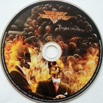 CD Bonfire: Temple Of Lies