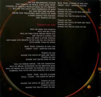 CD Bonfire: Temple Of Lies