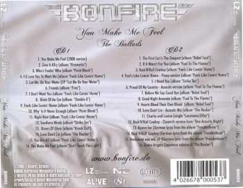 2CD Bonfire: You Make Me Feel. The Ballads 41237
