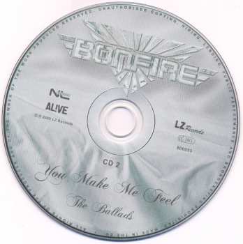 2CD Bonfire: You Make Me Feel. The Ballads 41237