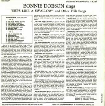 CD Bonnie Dobson: She's Like A Swallow 194821