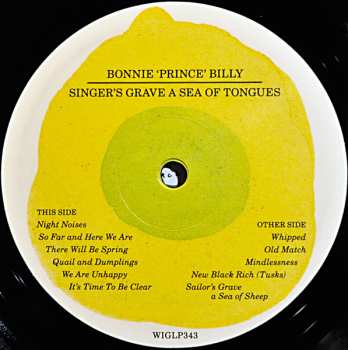 LP Bonnie "Prince" Billy: Singer's Grave A Sea Of Tongues 143652