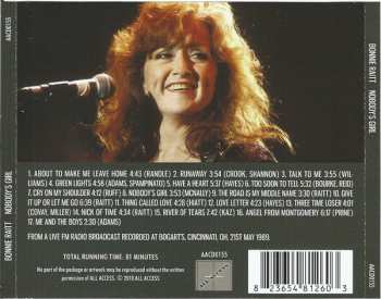CD Bonnie Raitt: Nobody's Girl 475308