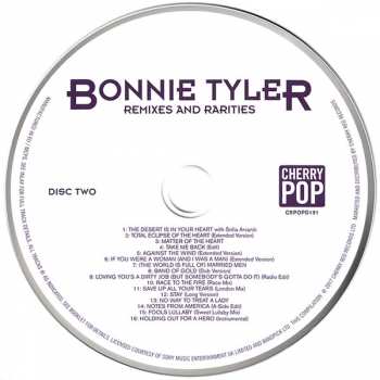 2CD Bonnie Tyler: Remixes And Rarities  DLX 91302