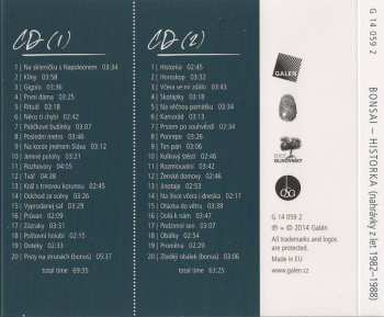 2CD Bonsai: Historka (Nahrávky Z Let 1982-1988) 16158