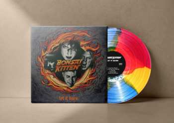 LP Bonsai Kitten: Let It Burn (180g) (limited Indie Edition) (special Collector's Tricolor Rainbow Vinyl)