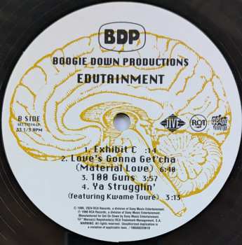 2LP Boogie Down Productions: Edutainment CLR | LTD