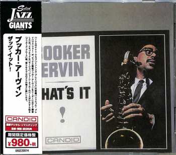 CD Booker Ervin: That's It! LTD 440337