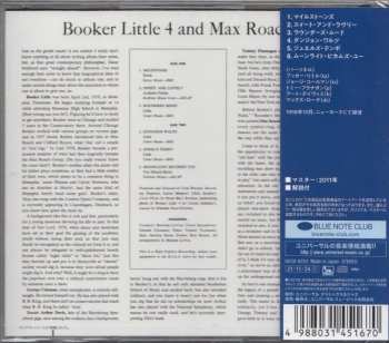CD Booker Little 4: Booker Little 4 & Max Roach LTD 416597