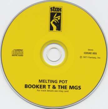CD Booker T & The MG's: Melting Pot 282100