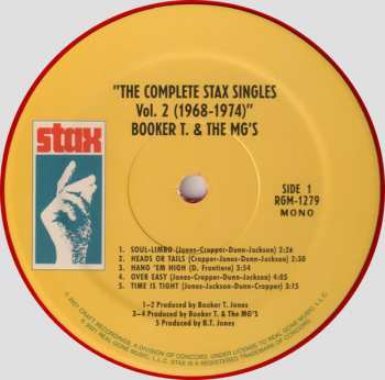 2LP Booker T & The MG's: The Complete Stax Singles, Vol. 2 (1968-1974) LTD | CLR 80754
