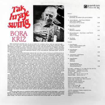 LP Bora Kříž: Tak Hraje Swing Bora Kříž 50056
