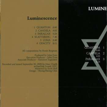CD Borah Bergman Trio: Luminescence 189327