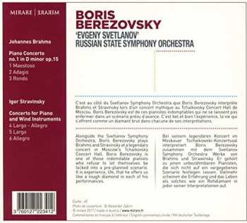 CD Boris Berezovsky: Piano Concerto No. 1 In D Minor, Op. 15; Concerto For Piano And Wind Instruments 235714