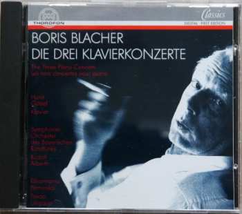 Album Boris Blacher: Die drei Klavierkonzerte