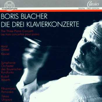 CD Boris Blacher: Die drei Klavierkonzerte 514180