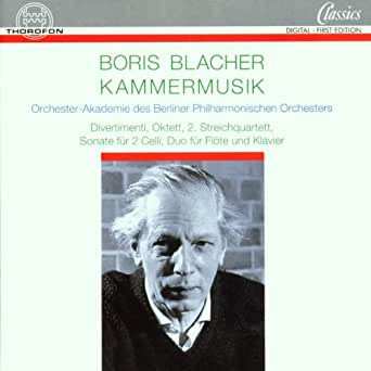 Album Boris Blacher: Kammermusik