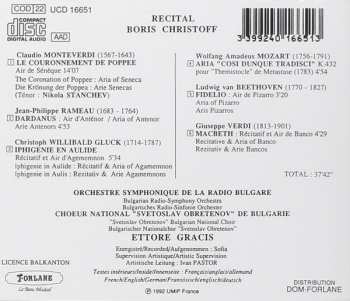 CD Boris Christoff: Recital 249874