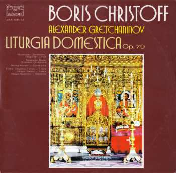 Album Boris Christoff: Liturgia Domestica Op.79