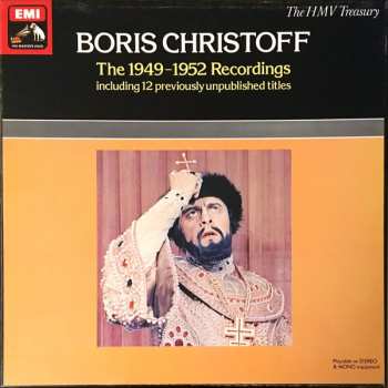 Album Boris Christoff: The 1949-1952 Recordings