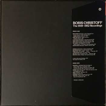 3LP/Box Set Boris Christoff: The 1949-1952 Recordings (3xLP + BOX + BOOKLET) 374400