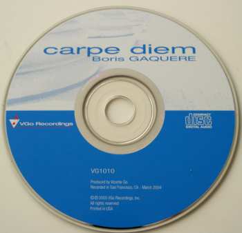 CD Boris Gaquere: Carpe Diem 267271