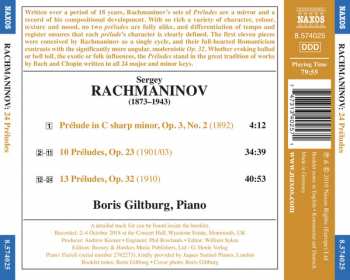 CD Boris Giltburg: 24 Préludes 148393