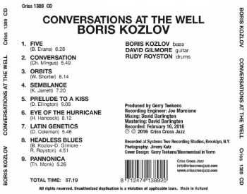 CD Boris Kozlov: Conversations At The Well 399628