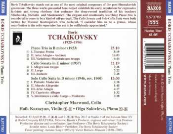 CD Борис Чайковский: Piano Trio 429542