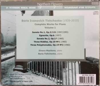 CD Boris Tishchenko: Complete Works For Piano Volume One 329718