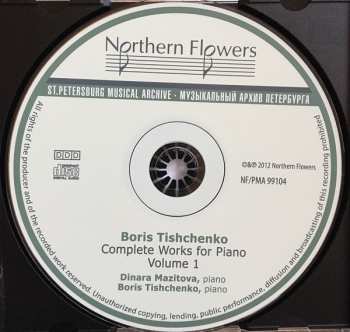 CD Boris Tishchenko: Complete Works For Piano Volume One 329718