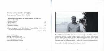 CD Boris Tishchenko: Concerto for Violin, Piano & String Orchestra, Dante-Symphony No. 3 "Hell: Circles 7-9" 304913