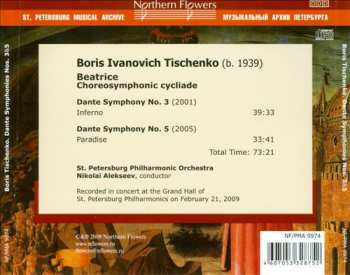 CD Boris Tishchenko: Dante Symphony No. 3, Dante Symphony No. 5 181138