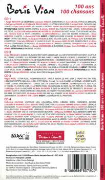 10CD Boris Vian: Boris Vian - 100 Ans 100 Chansons LTD 406507