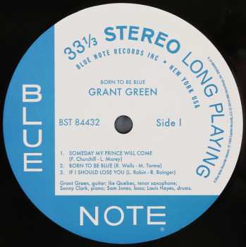LP Grant Green: Born To Be Blue 5616