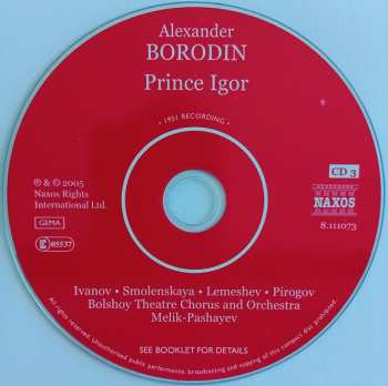 3CD Alexander Borodin: Prince Igor 441433