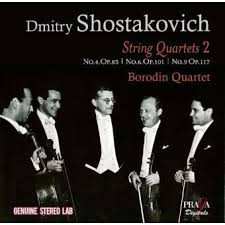 Album Borodin String Quartet: Shostakovich and the Borodin Quartet in Moscow vol. II