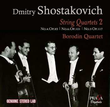 CD Borodin String Quartet: Shostakovich and the Borodin Quartet in Moscow vol. II 514135