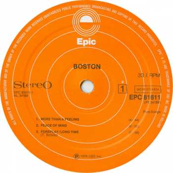 LP Boston: Boston 109750