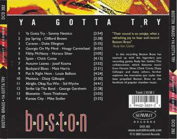 CD Boston Brass: Ya Gotta Try 283178