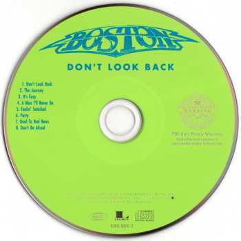 CD Boston: Don't Look Back 512257