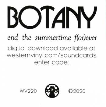 LP Botany: End The Summertime F(or)ever LTD 345639