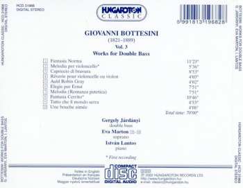 CD Éva Marton: Works For Double Bass Vol. 3   