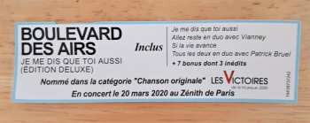 CD Boulevard Des Airs: Je Me Dis Que Toi Aussi DLX 485025