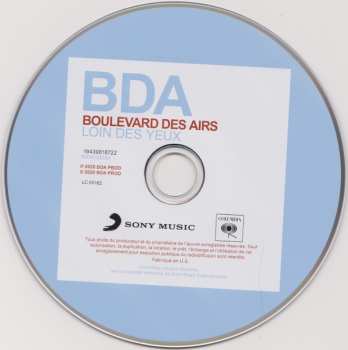 CD Boulevard Des Airs: Loin Des Yeux DIGI 490144