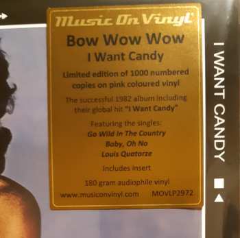LP Bow Wow Wow: I Want Candy LTD | NUM | CLR 450054