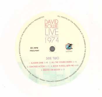 2LP David Bowie: Live Los Angeles 1974 NUM | CLR 415544