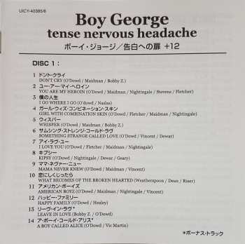 2CD Boy George: Tense Nervous Headache LTD | DIGI 478002