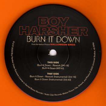 LP Boy Harsher: Burn It Down LTD | CLR 457113