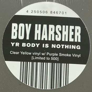 LP Boy Harsher: Yr Body Is Nothing CLR | LTD 485264